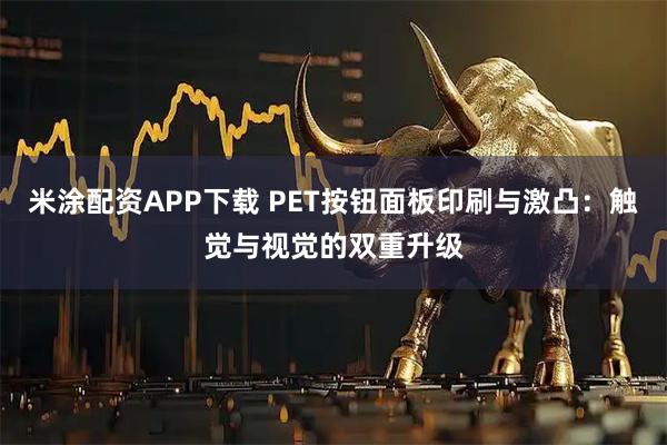 米涂配资APP下载 PET按钮面板印刷与激凸：触觉与视觉的双重升级